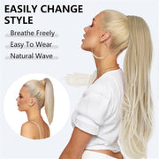 8T24 Multi-Layered Ponytail Extension | Clip-In Drawstring Ponytail Extensions