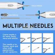 9-Level Beauty Mole Removal Pen with LED Display Skin Care Machine