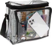 Clear PVC Tote Bag with Adjustable Strap