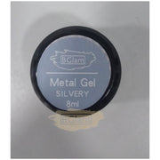 Bglam Metallic Gel Nail Polish 8ml | Silvery