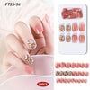 Press On Nails | F785 - 9 (24x Nails, 24x Jelly Tabs, & 1x Mini Nail File)