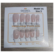 GCOCL Manicure Hand-Made Press On Nails | SG009-75 | 10 pieces/box