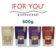 MORE FOR YOU Henna Seed Film Hard Wax Beans 500g | 4-in-1 Smooth & Care Wax