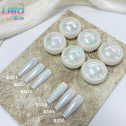 Shell Pearl Powder BS01 | Aurora Chrome Nail Pigment