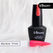 Mixcoco Soak-Off Gel Polish 15ml | Fluorescent | Barbie Pink