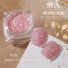 Sea Salt Glitter Powder CC02 | Rose Pink Crystal Nail Glitter