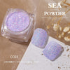Sea Salt Glitter Powder CC03 | Lavender Crystal Nail Glitter