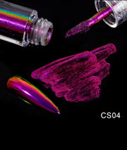 Nail Mirror Liquid Chrome Powder | CS Series