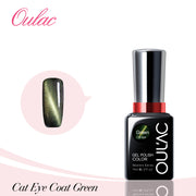 Oulac Gel Polish Special Effect 14ml | Cat Eye Green