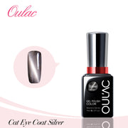 Oulac Gel Polish Special Effect 14ml | Cat Eye Silver