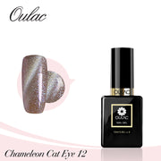 Oulac Soak-Off UV Chameleon Cat Eye Collection 14ml | Chameleon 12