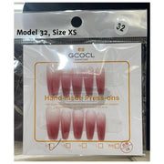 GCOCL Manicure Hand-Made Press On Nails | SG011-32 | 10 pieces/box