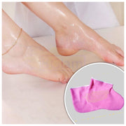 Paraffin Wax Footies - Pink (1 pair)