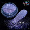 Reflective Disco Glitter Powder DD05 | Purple Nail Glitter