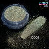 Reflective Disco Glitter Powder DD09 | Champagne Gold Nail Glitter