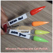 Mixcoco Soak-Off Gel Polish 15ml | Fluorescent | Neon Yellow