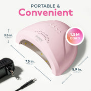 Sun One UV LED Nail Lamp 48W | Pink