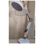 Adjustable Desk Lamp | White (bulb not included)