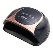 SUN QB C7C Plus Touch Screen 2-in-1 UV LED Nail Lamp 256W | Black/Gold