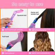 No Heat Magic Hair Curlers with hooks | 55cm