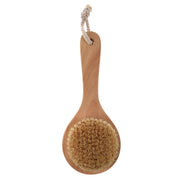 Bath Brush with Wooden Handle | Round