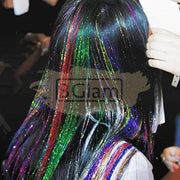 Hair Tinsel | Shiny Fairy Extensions Sparkly Strands 120Cm