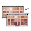 Miss Rose 18 Colors Eyeshadow Palette | Shadow Disc Pearl Light Matte | 02