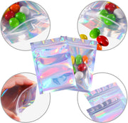 Holographic Resealable Foil Pouch Ziplock Bag 8*13cm (Bag only)