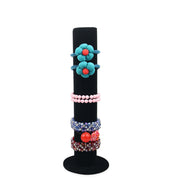 Velvet Tower Hair Band & Bracelet Organizer | Black (organizer only)