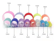 Self-Grip Hair Roller Curlers (6 pieces/pack)