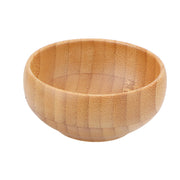 Bamboo Facial Bowl with Spatula | 6.5cm