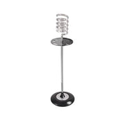 Spiral Hair Dryer Holder Stand | Black (Hair Dryer Not included)