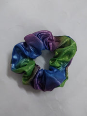 Shiny Multi-Colored Hair Scrunchies (1 piece)