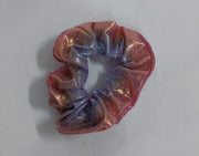 Shiny Multi-Colored Hair Scrunchies (1 piece)