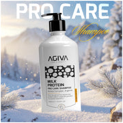 Agiva Milk Protein Shampoo 1000ml | Dry & Damaged Hair