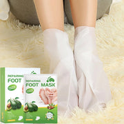 Foot Mask | Exfoliating | Shea Butter & Avocado ( 5 pairs)