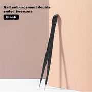 Straight Pointed Tweezers with Silicone End