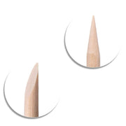Cuticle Wood Pusher (Orange Wood Stick) | 11.4 cm (5 pieces)