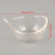 Tear Drop Clear Glass Bowl