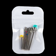 Nail Drill Bit Set 7 Pcs White Pack - 1