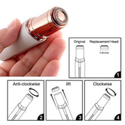 Facial Hair Remover USB Rechargeable with LED Light