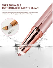 Flawlbss Brow Trimmer USB Rechargeable with LED Light