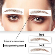 Eyebrow Tattoo Stickers | Black 09