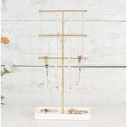T-Shape Metal Jewelry Display Stand (Organizer only)