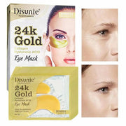 24K Gold Collagen Hyaluronic Acid Eye Mask | 10 pieces