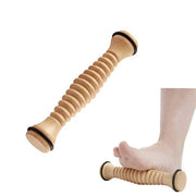 Wood Foot Massage Roller 21cm