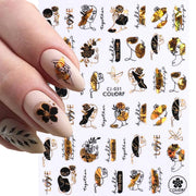 3D Pop Finger Nail Art Sticker | CJ-031