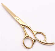 Barber Scissors | Hair Cutting Shears | 6" | Gold