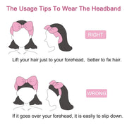 Spa Headband Dot Print