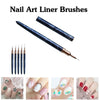 Cowsar Fine Line Nail Art Liner Brush with Cap
